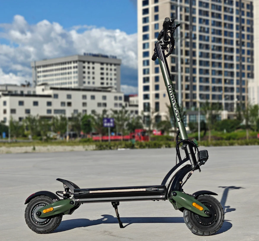 NANROBOT D6+ Max 45 MPH Dual Motor All-Terrain Electric Scooter | 3000W | 75 Mile Long Range Folding E-Scooter