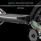 NANROBOT D6+ Max 45 MPH Dual Motor All-Terrain Electric Scooter | 3000W | 75 Mile Long Range Folding E-Scooter