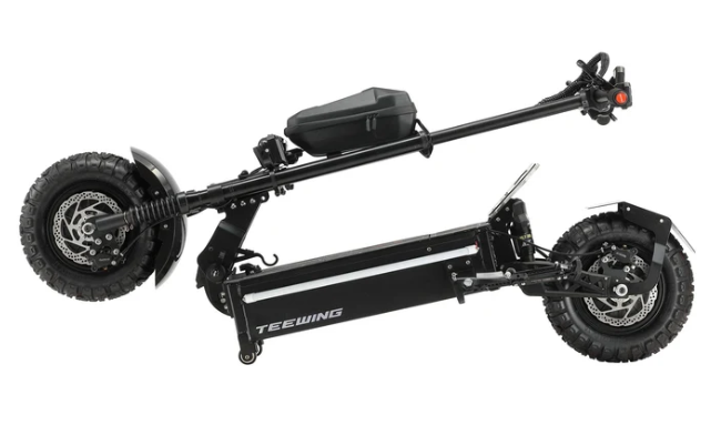 Teewing Z4 Pro 55 MPH Dual Motor All-Terrain Electric Scooter | 8000W | 65 Mile Long Range | Folding Adult E-Scooter