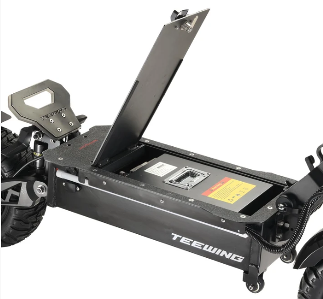 Teewing Z4 Pro 55 MPH Dual Motor All-Terrain Electric Scooter | 8000W | 65 Mile Long Range | Folding Adult E-Scooter