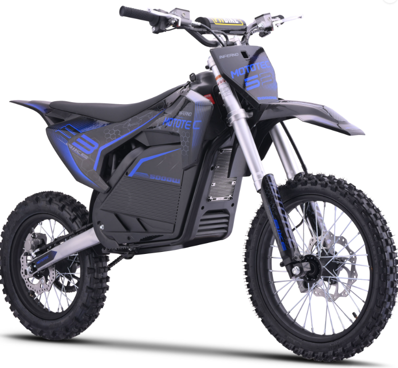 MotoTec Pro (72V) 5000w Lithium Electric Dirt Bike