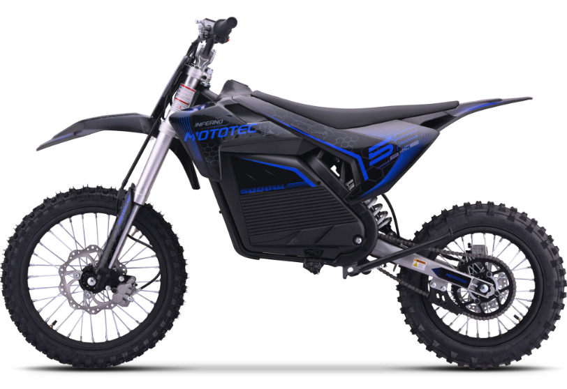 MotoTec Pro (72V) 5000w Lithium Electric Dirt Bike