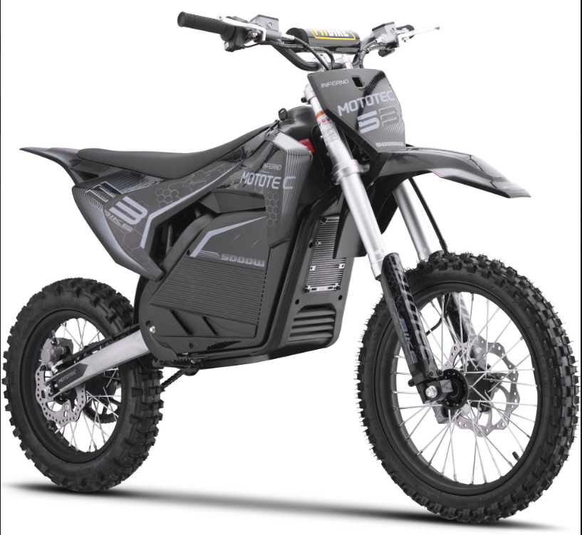 MotoTec Pro (72V) 5000w Lithium Electric Dirt Bike
