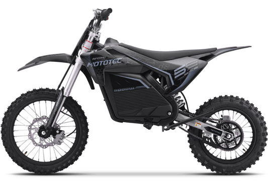 MotoTec Pro (72V) 5000w Lithium Electric Dirt Bike
