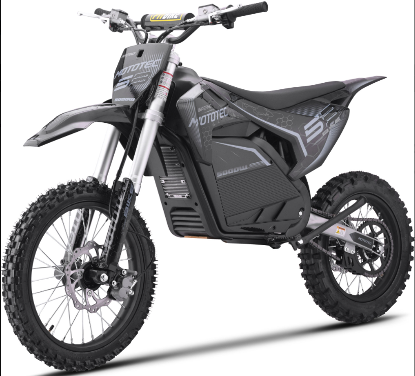 MotoTec Pro (72V) 5000w Lithium Electric Dirt Bike