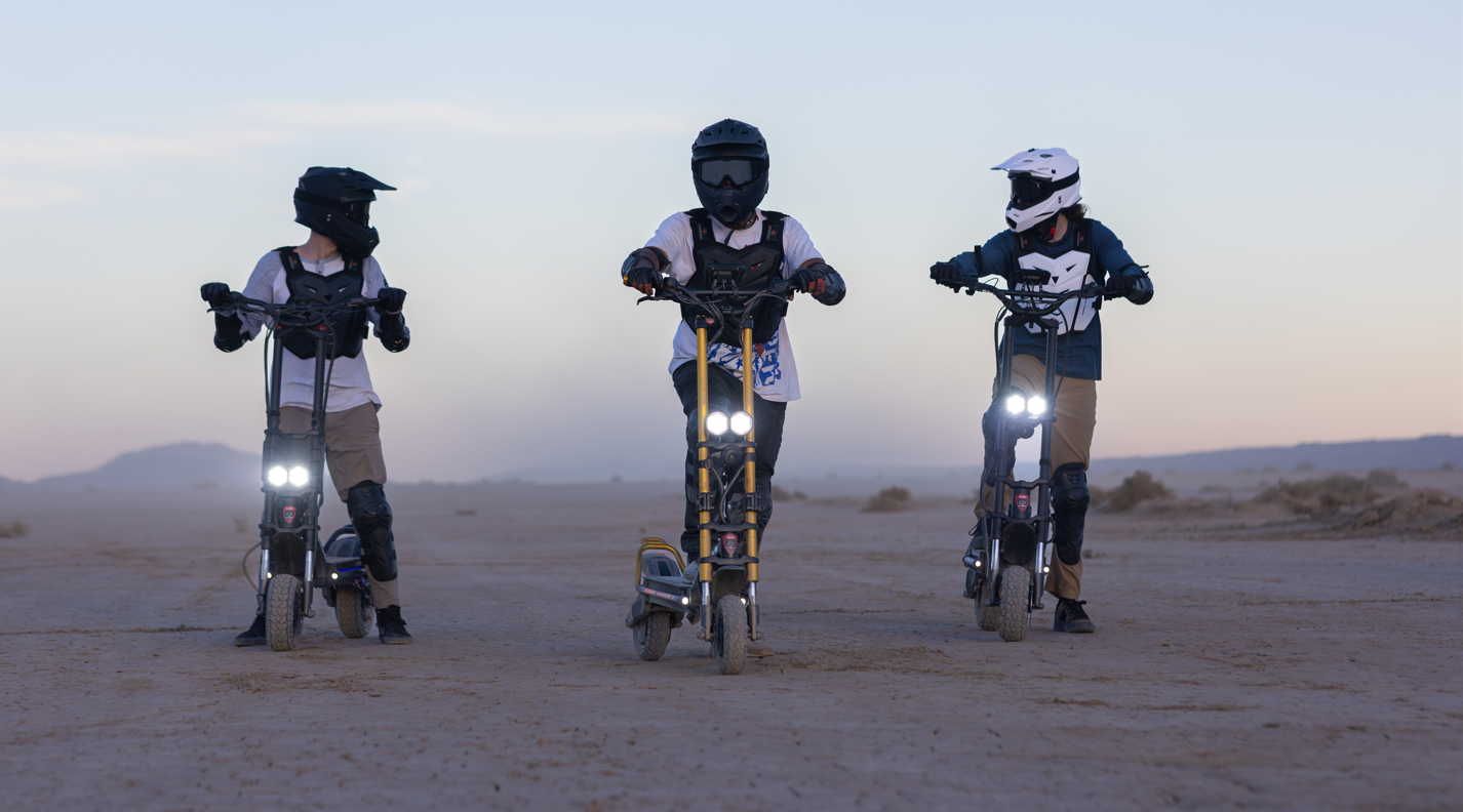 Kaabo Wolf Warrior X Max (60V) 2200w Multi-Purpose Electric Scooter