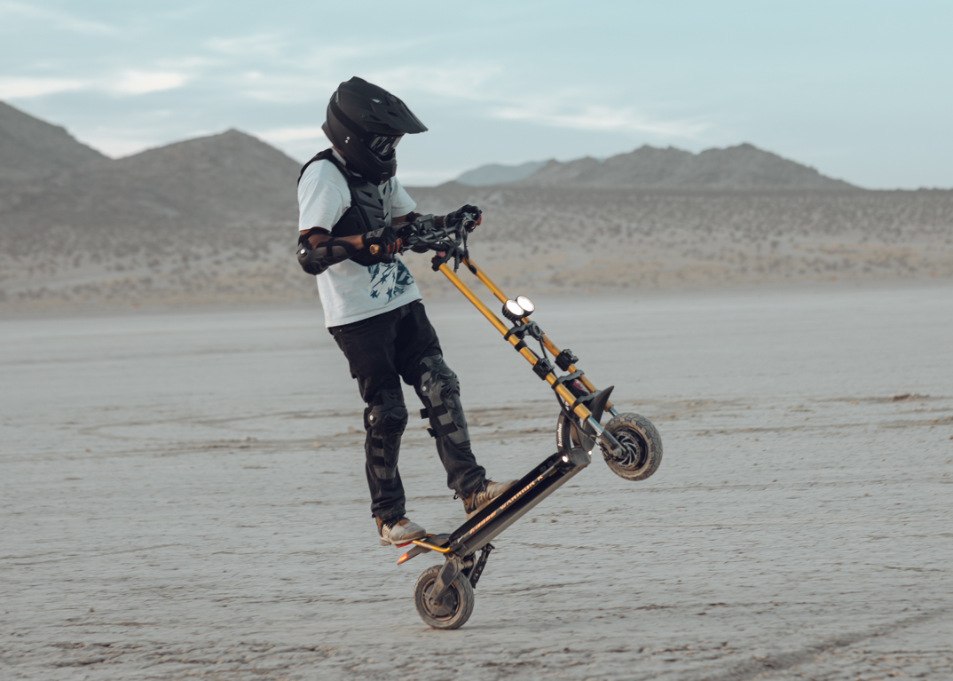 Kaabo Wolf Warrior X Max (60V) 2200w Multi-Purpose Electric Scooter