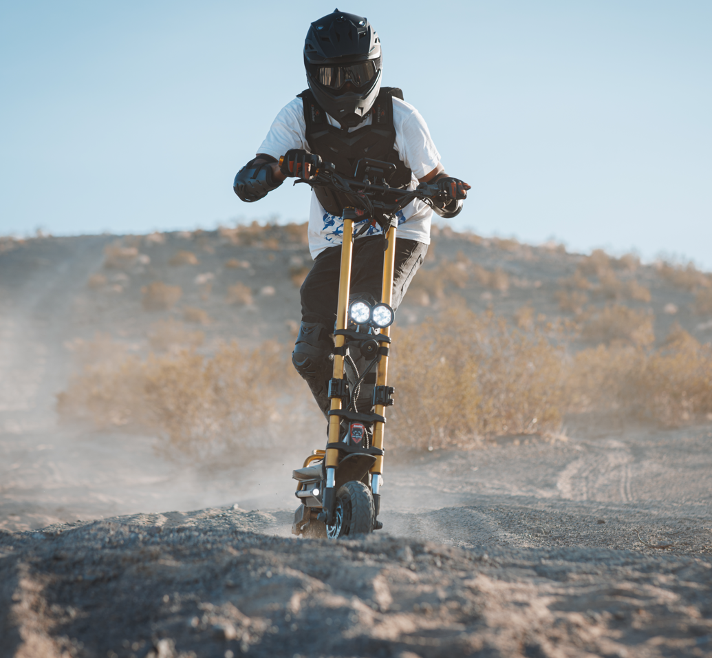 Kaabo Wolf Warrior X Max (60V) 2200w Multi-Purpose Electric Scooter