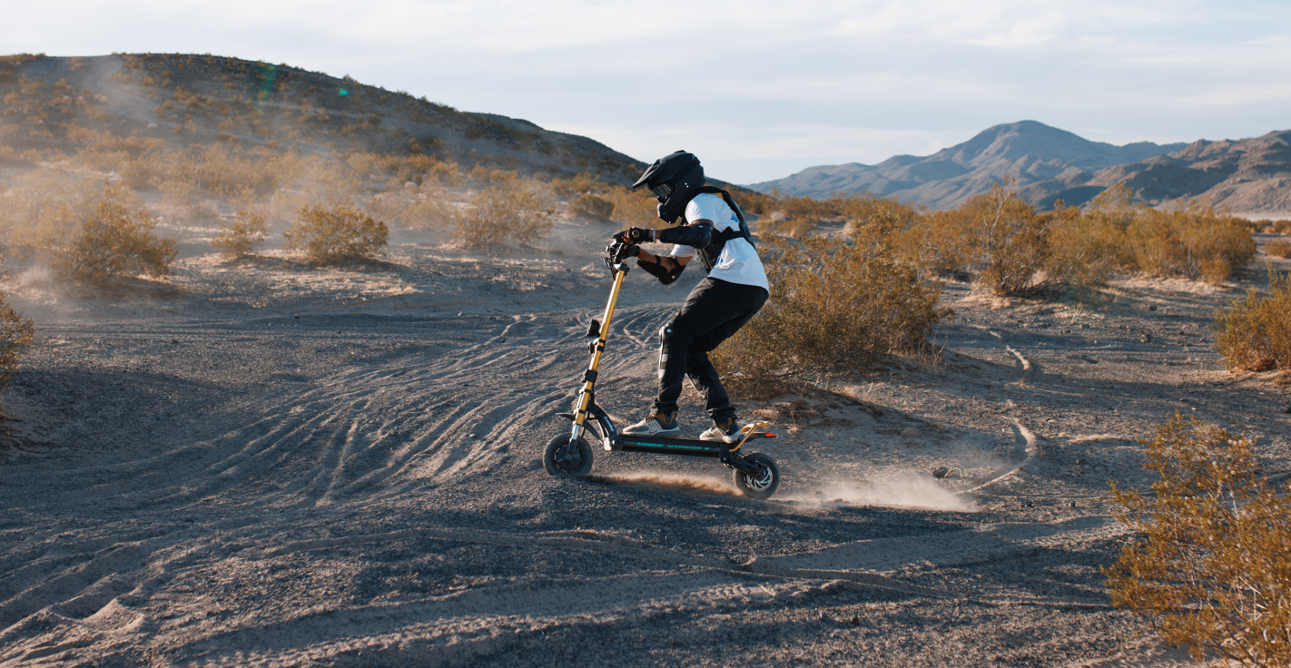 Kaabo Wolf Warrior X Max (60V) 2200w Multi-Purpose Electric Scooter