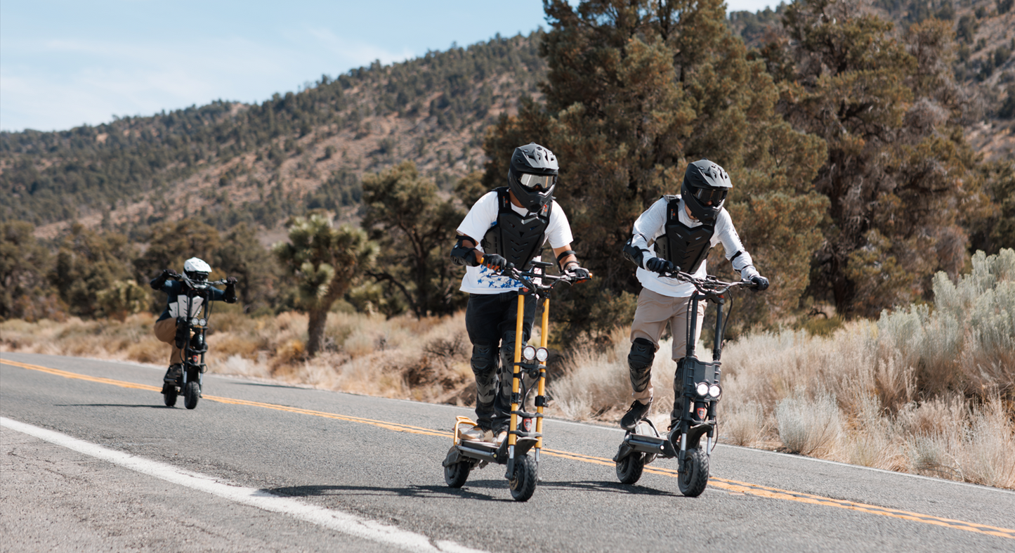 Kaabo Wolf Warrior X Max (60V) 2200w Multi-Purpose Electric Scooter