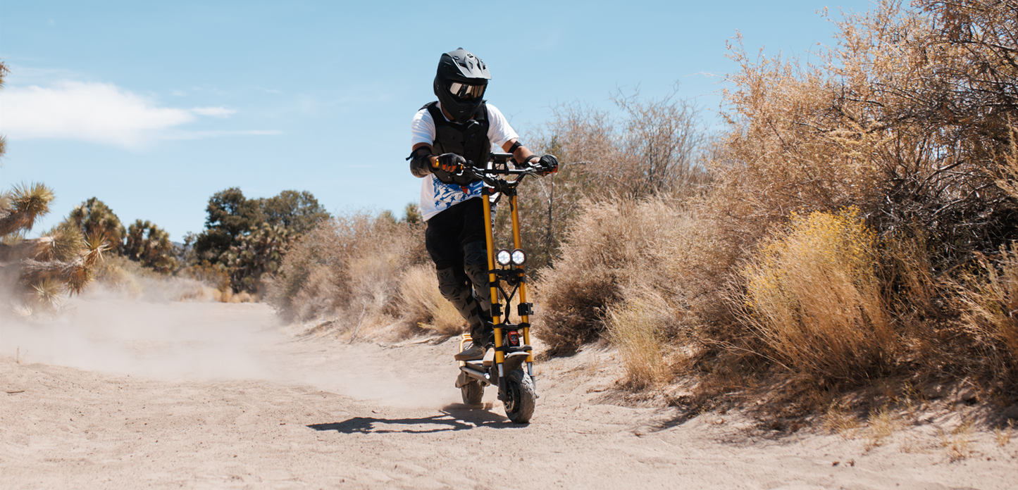 Kaabo Wolf Warrior X Max (60V) 2200w Multi-Purpose Electric Scooter