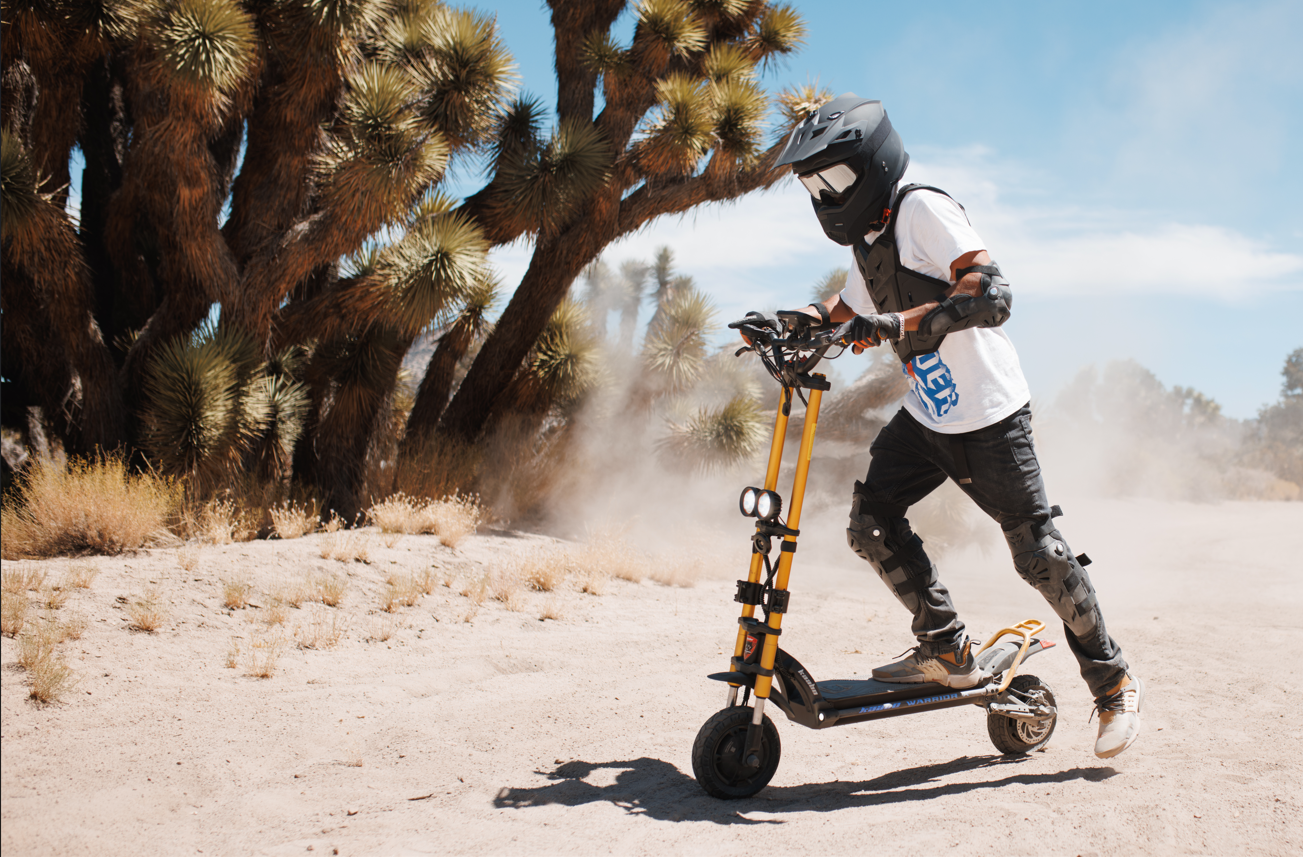 Kaabo Wolf Warrior X Max (60V) 2200w Multi-Purpose Electric Scooter