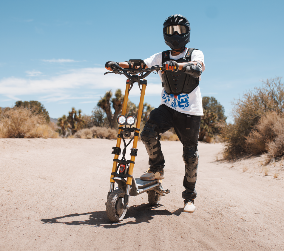 Kaabo Wolf Warrior X Max (60V) 2200w Multi-Purpose Electric Scooter