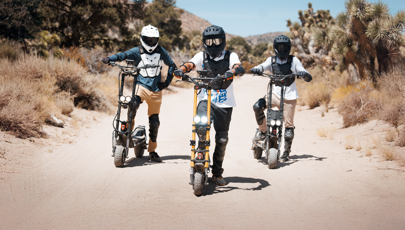 Kaabo Wolf Warrior X Max (60V) 2200w Multi-Purpose Electric Scooter