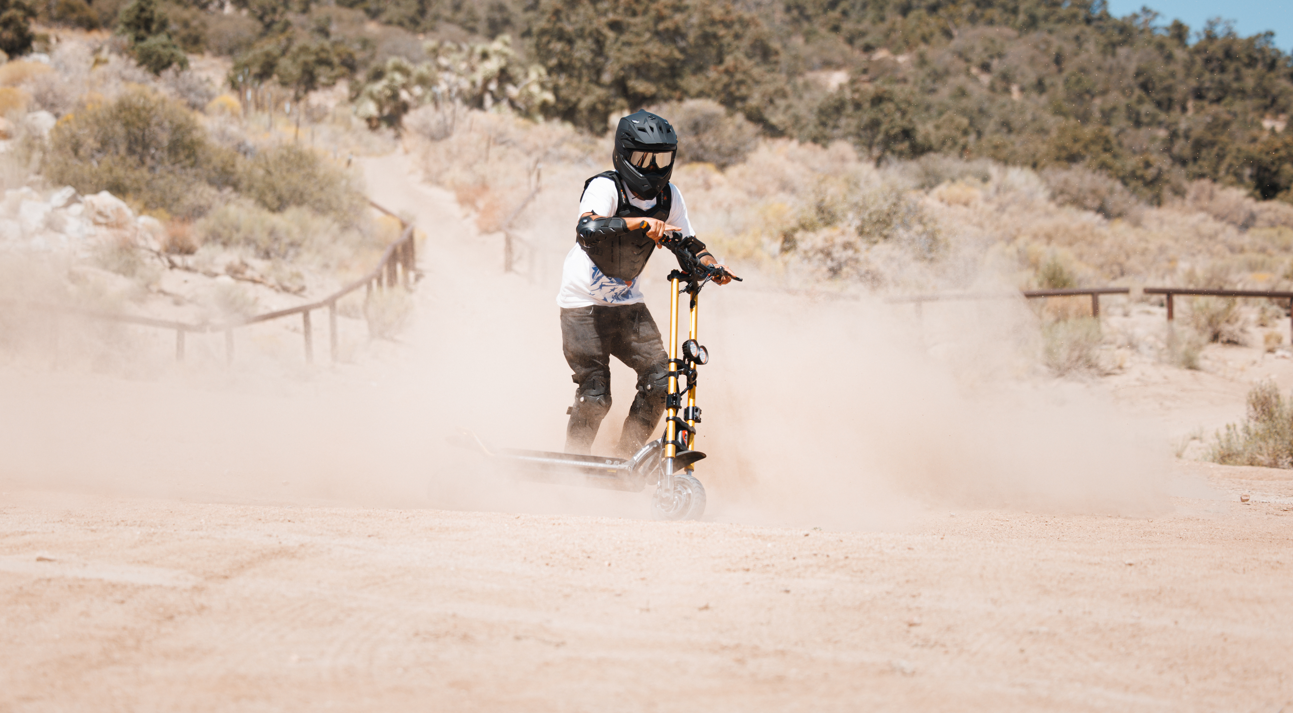 Kaabo Wolf Warrior X Max (60V) 2200w Multi-Purpose Electric Scooter