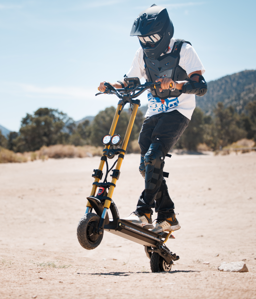 Kaabo Wolf Warrior X Max (60V) 2200w Multi-Purpose Electric Scooter