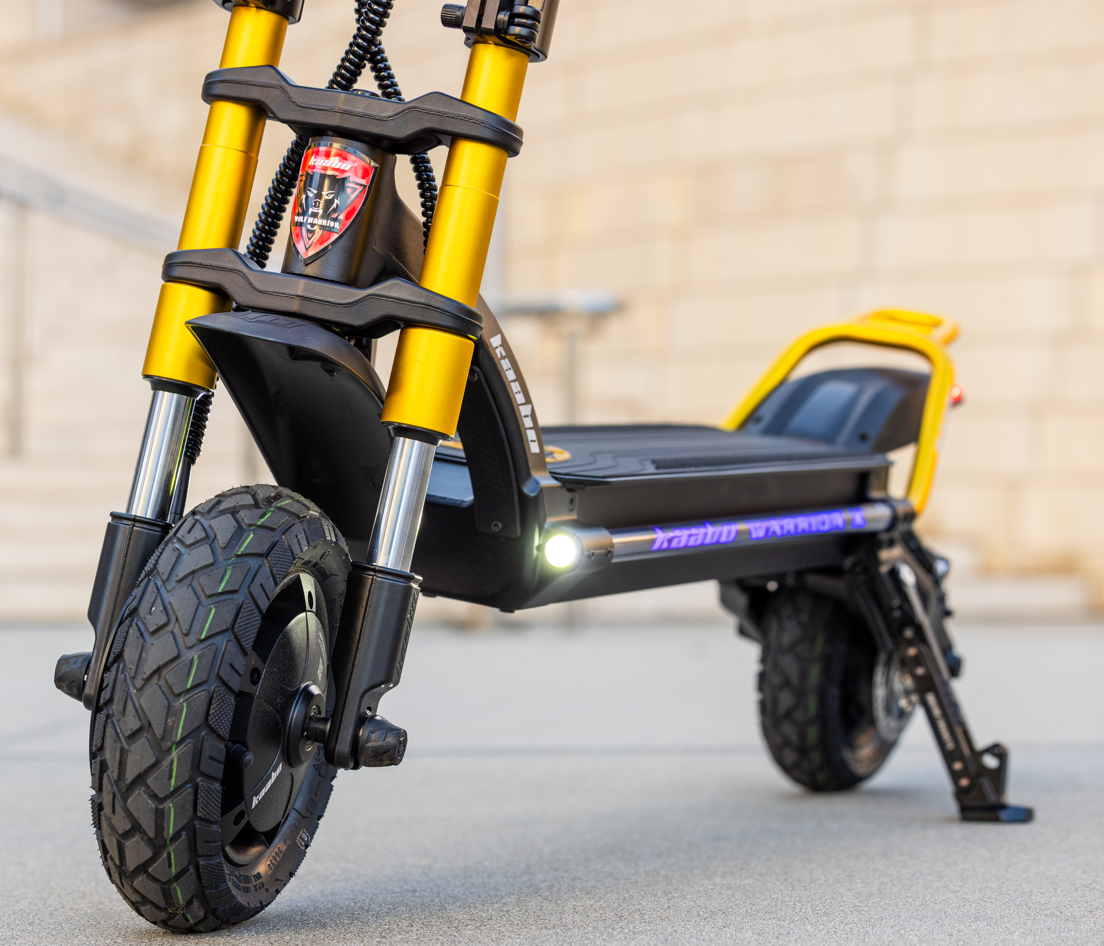 Kaabo Wolf Warrior X Max (60V) 2200w Multi-Purpose Electric Scooter