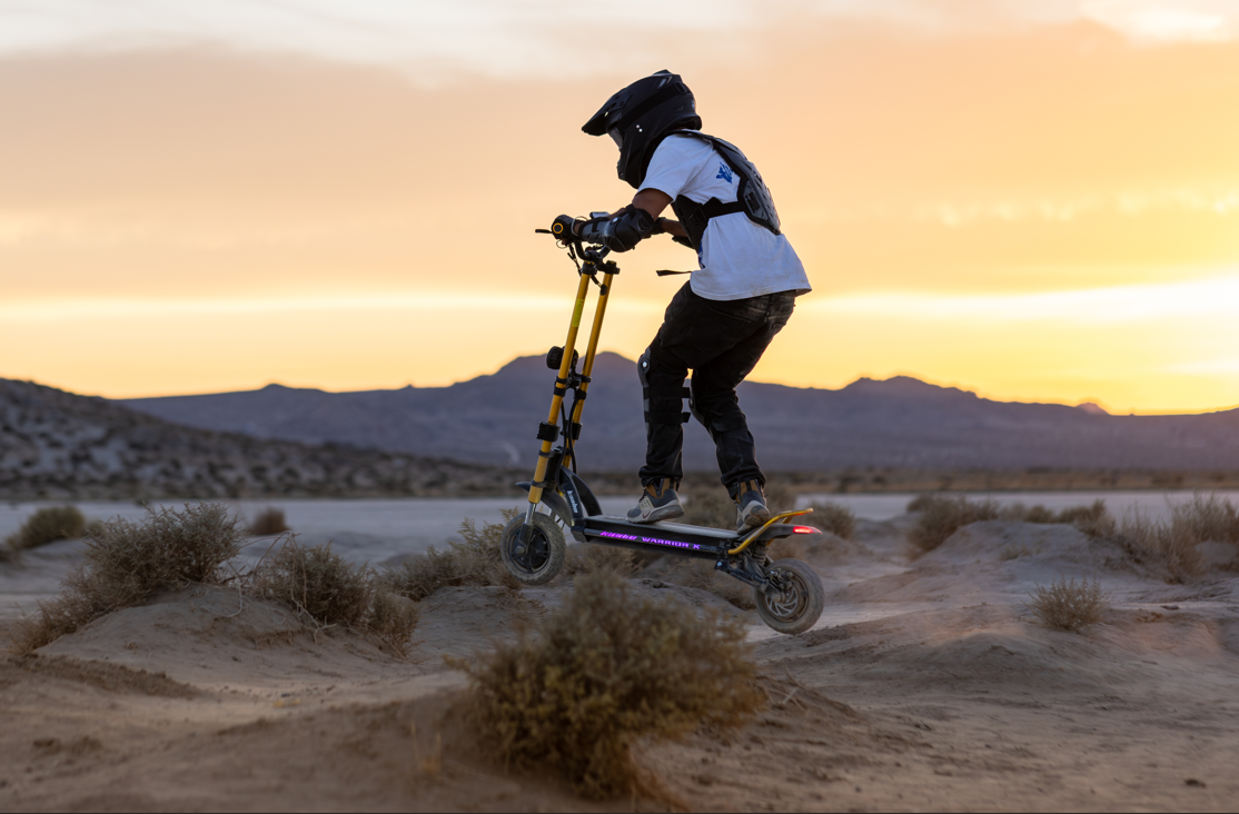 Kaabo Wolf Warrior X Max (60V) 2200w Multi-Purpose Electric Scooter