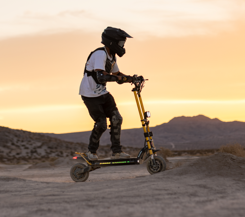 Kaabo Wolf Warrior X Max (60V) 2200w Multi-Purpose Electric Scooter