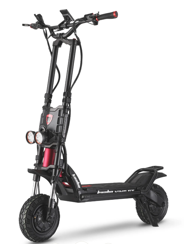 Kaabo Wolf King GT Pro 62 MPH Dual Motor Long Range Off-Road Electric Scooter | 8400W Peak | 112 Mile Range | Dual Stem E-Scooter