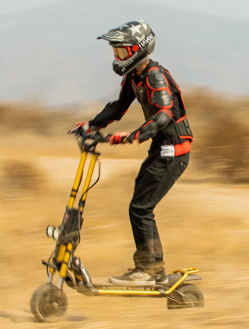 Kaabo Wolf King GT Pro 62 MPH Dual Motor Long Range Off-Road Electric Scooter | 8400W Peak | 112 Mile Range | Dual Stem E-Scooter