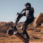 Kaabo Wolf Warrior 11 Pro+ 50 MPH Dual Motor Long Range Electric Scooter | 5400W Peak | 93 Mile Range Dual Stem E-Scooter