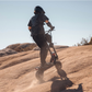 Kaabo Wolf Warrior 11 Pro+ 50 MPH Dual Motor Long Range Electric Scooter | 5400W Peak | 93 Mile Range Dual Stem E-Scooter