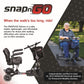 New SNAPnGO Mobility Scooter Deluxe Edition